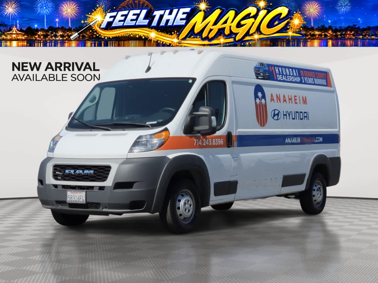 2022 RAM ProMaster Cargo Van