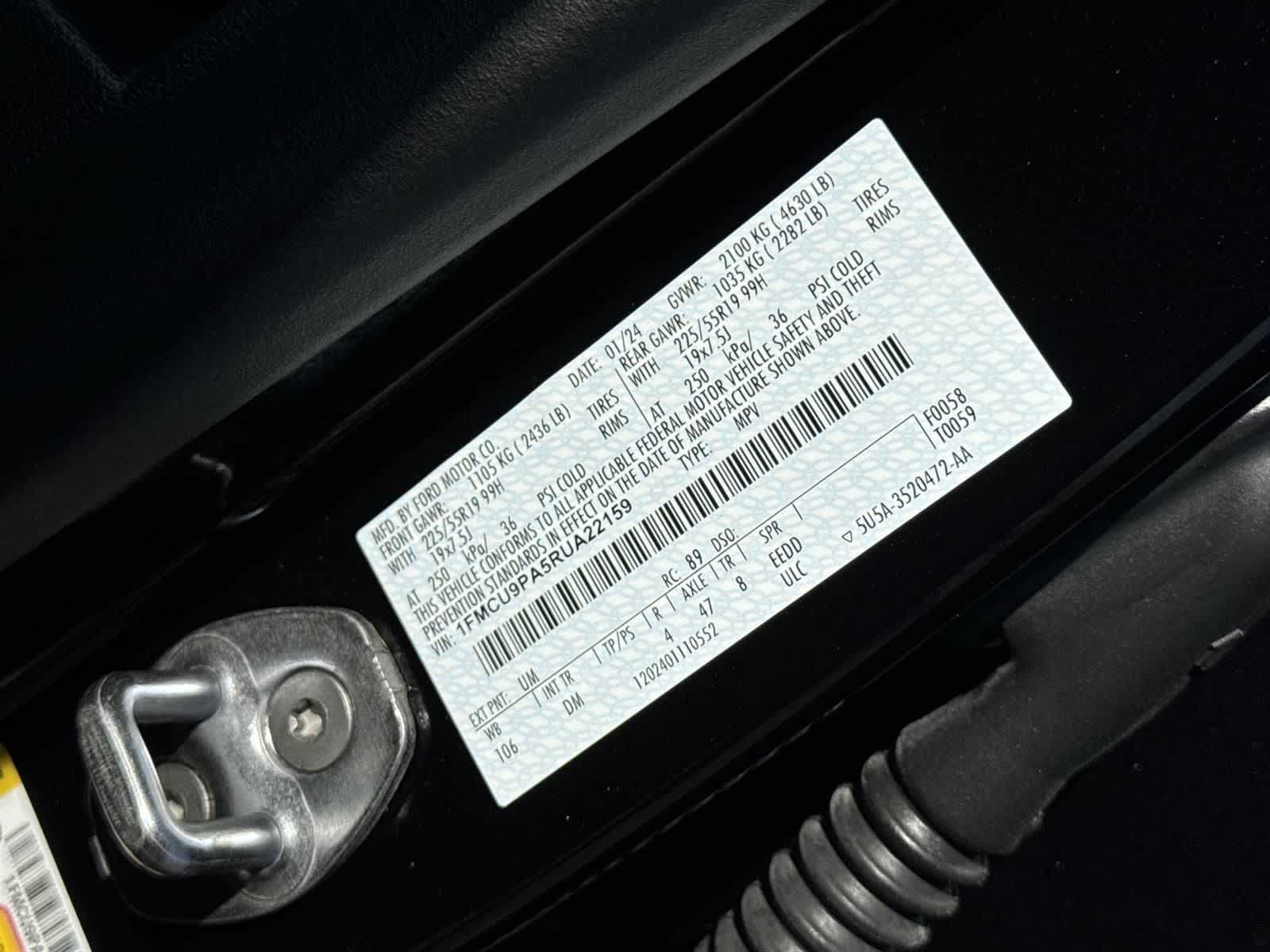 Thumbnail: 2024 Ford Escape - 7