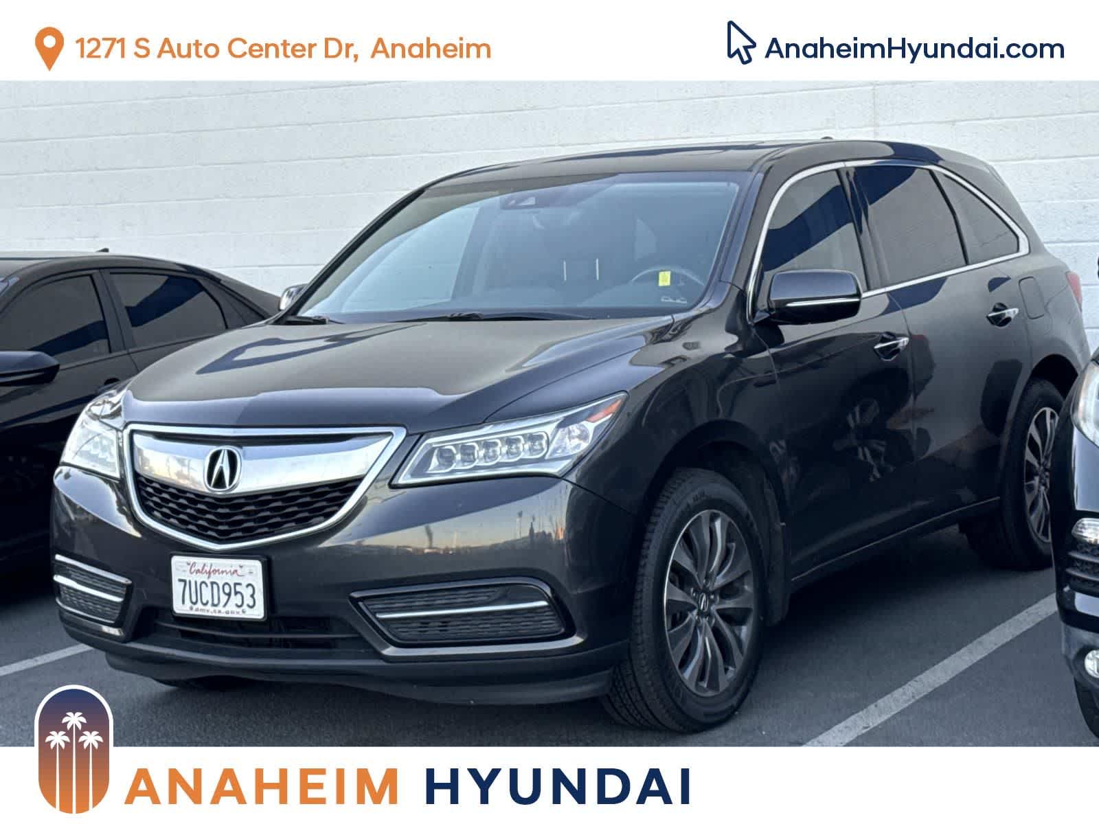 2016 Acura MDX  -
                  Anaheim, CA