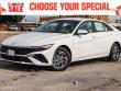 New 2026 Hyundai Elantra Hybrid Blue Sedan