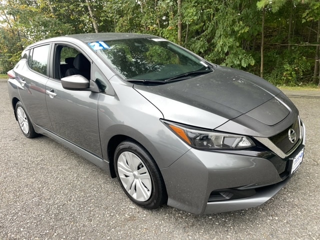 Used 2021 Nissan Leaf S with VIN 1N4AZ1BV8MC556558 for sale in North Smithfield, RI
