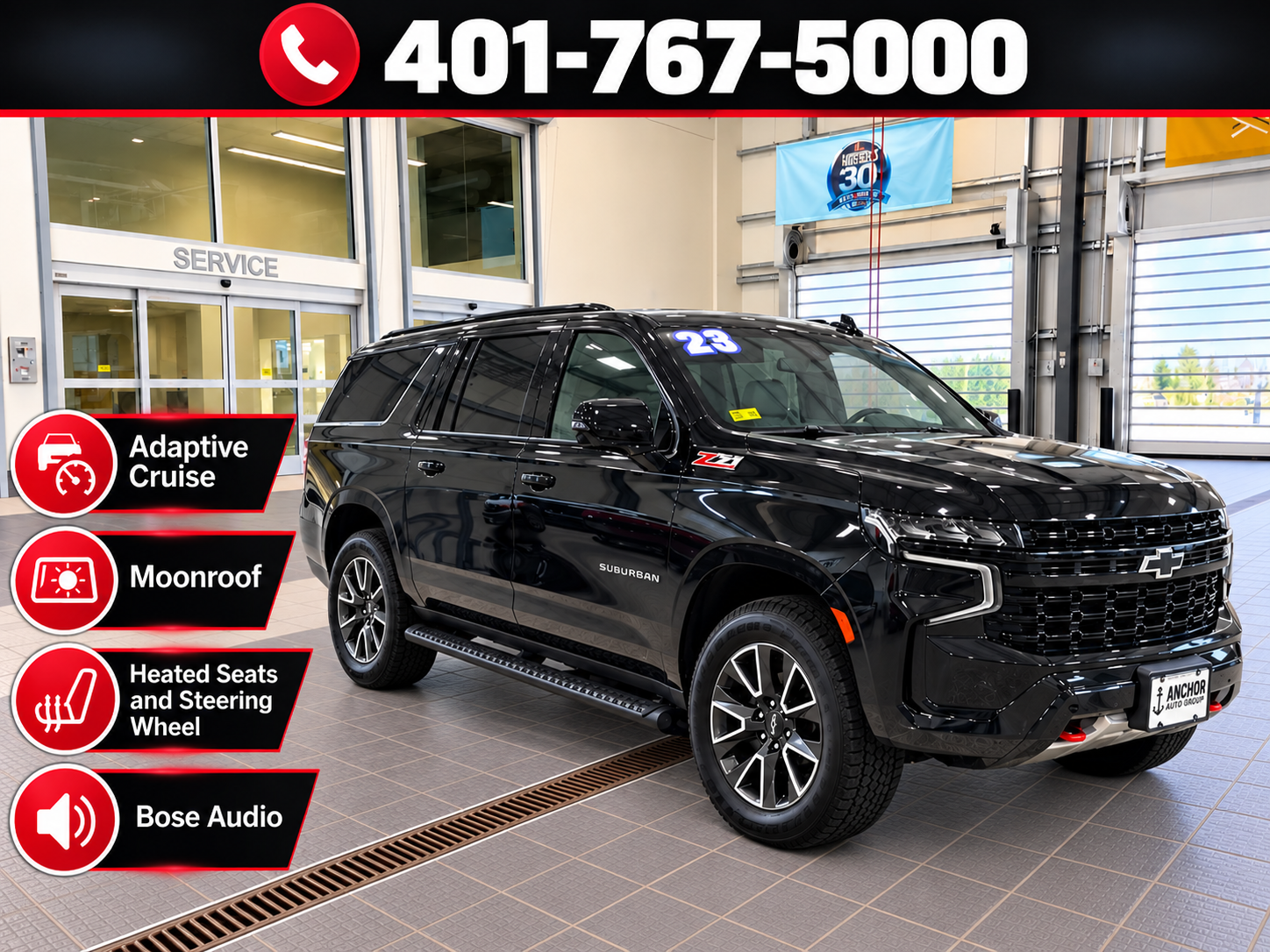 2023 Chevrolet Suburban Z71 4X4 SUV near Providence