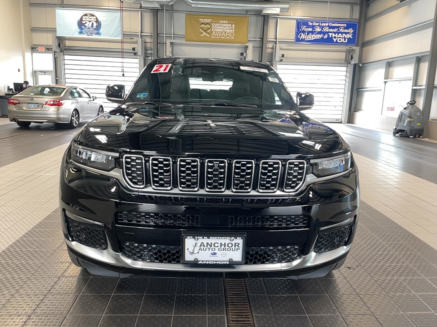 Used 2021 Jeep Grand Cherokee L Summit with VIN 1C4RJKEG4M8165031 for sale in North Smithfield, RI