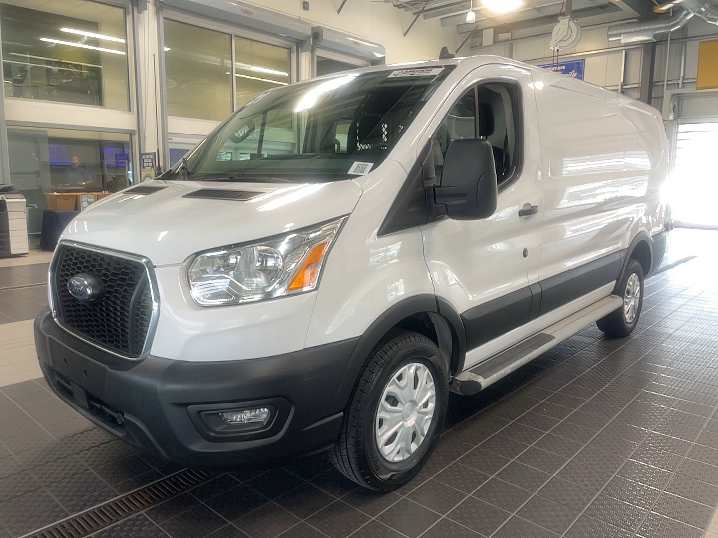 Used 2021 Ford Transit Van Base with VIN 1FTBR1Y82MKA24888 for sale in North Smithfield, RI