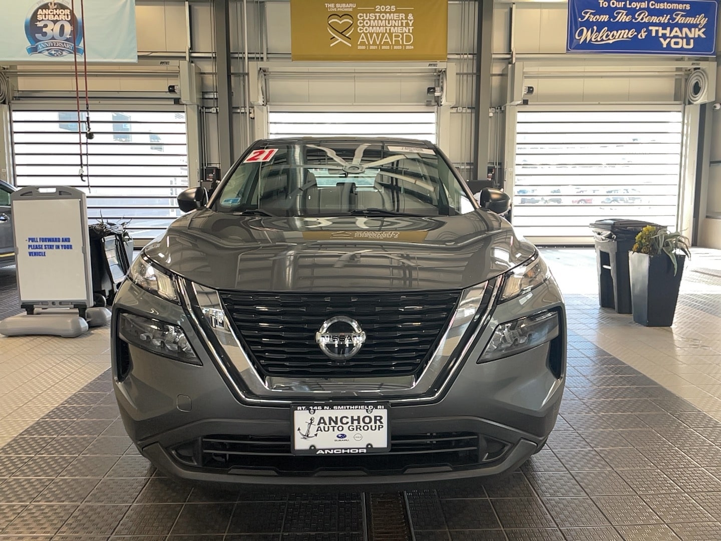 Used 2021 Nissan Rogue S with VIN 5N1AT3ABXMC822883 for sale in North Smithfield, RI