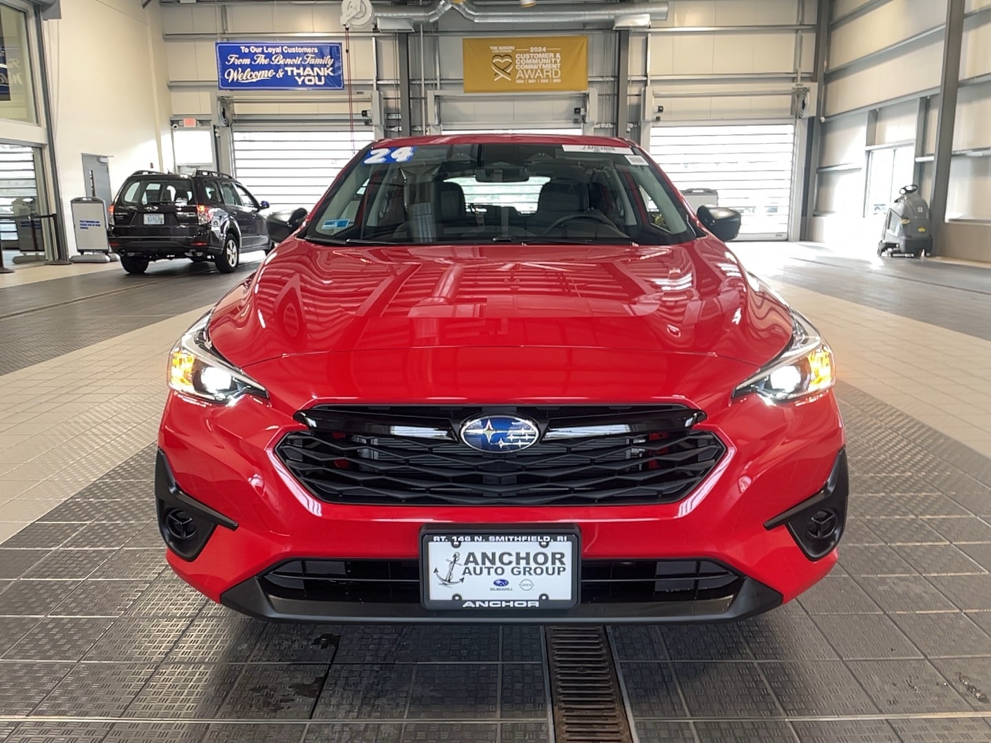 Used 2024 Subaru Impreza Base with VIN JF1GUABC1R8883868 for sale in North Smithfield, RI