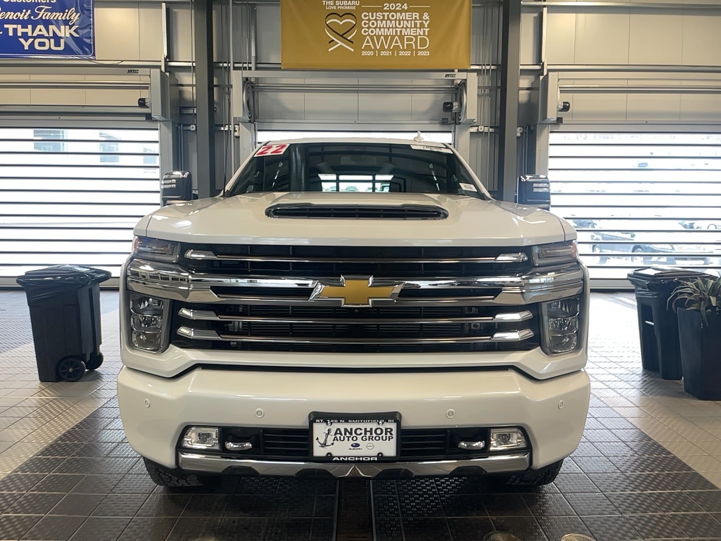 Used 2022 Chevrolet Silverado 2500HD High Country with VIN 1GC4YREY7NF235254 for sale in North Smithfield, RI