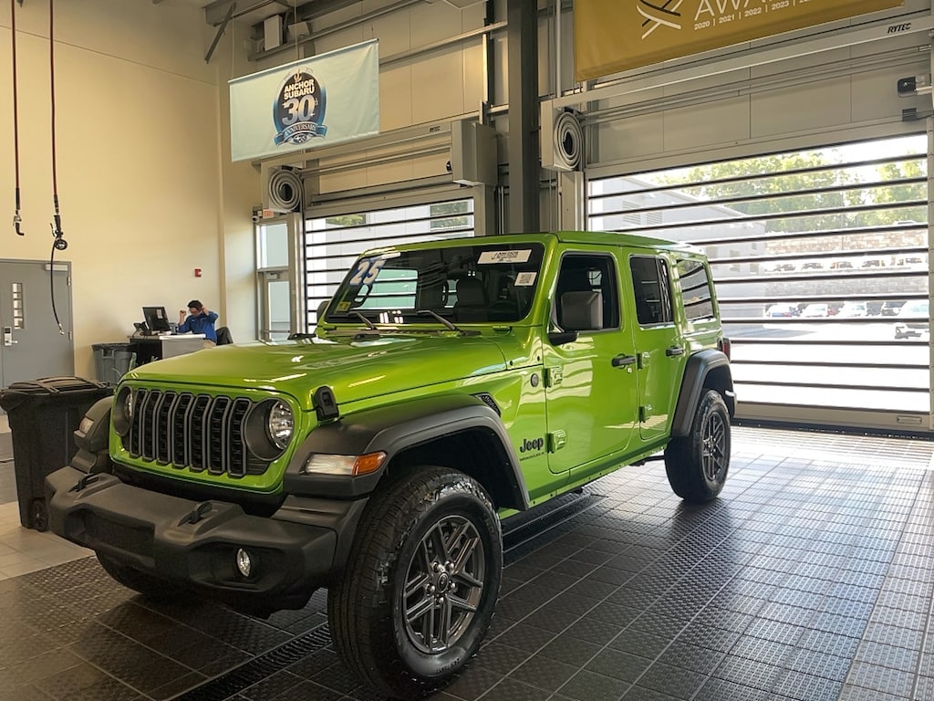 Used 2025 Jeep Wrangler Unlimited SPORT S 4X4 SUV