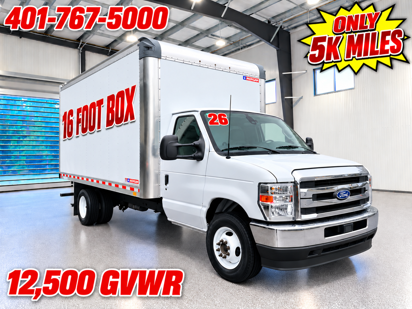 2026 Ford E-350 Cutaway 16' BOX TRUCK BOX TRUCK near Providence