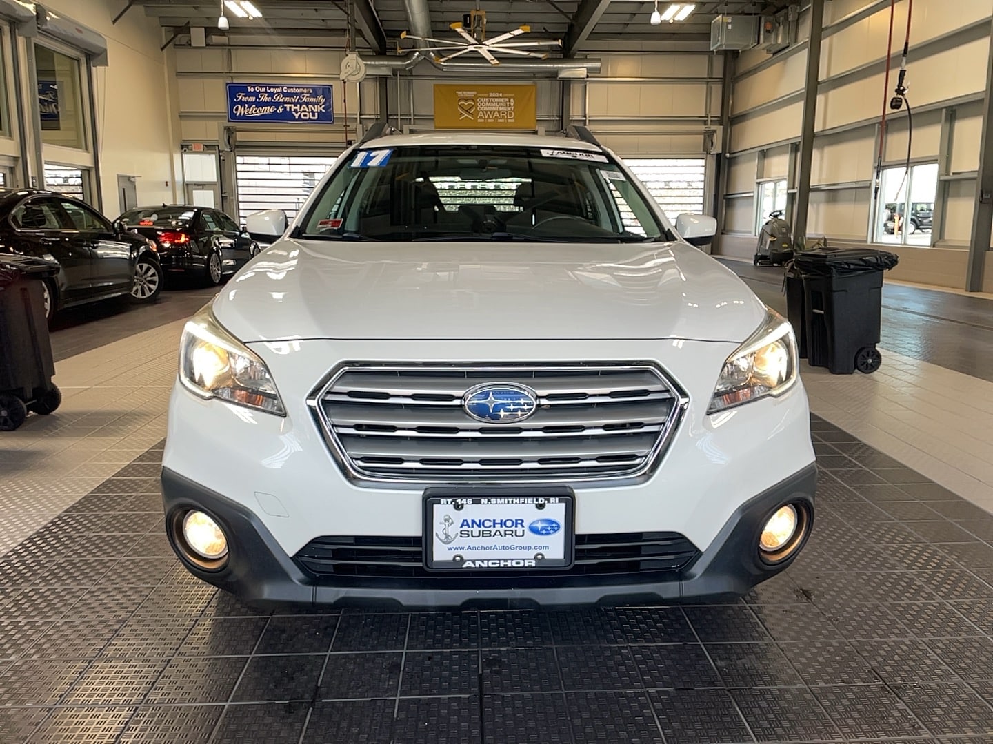 Used 2017 Subaru Outback Premium with VIN 4S4BSACCXH3411720 for sale in North Smithfield, RI