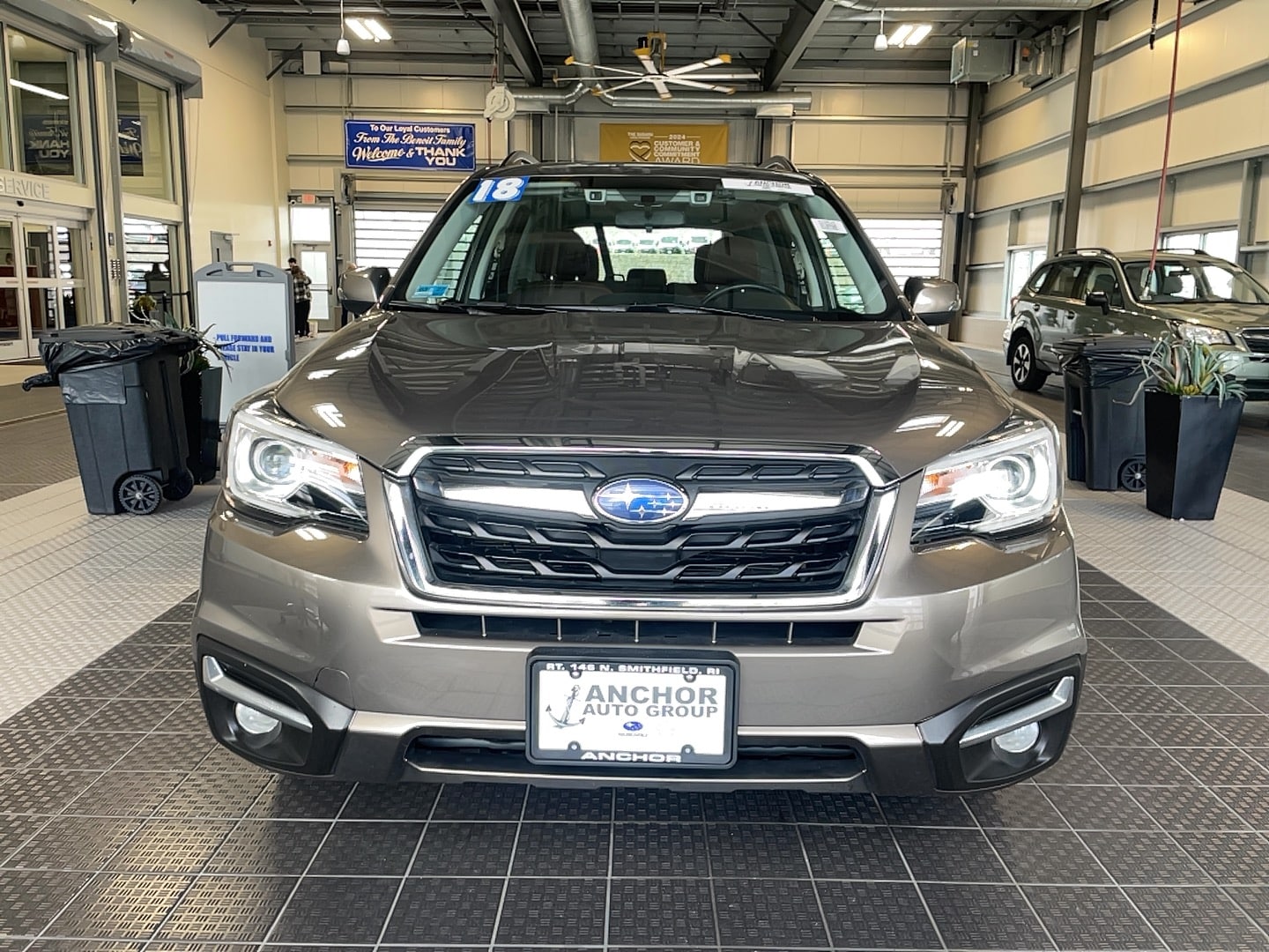 Used 2018 Subaru Forester Touring with VIN JF2SJAWC0JH489677 for sale in North Smithfield, RI