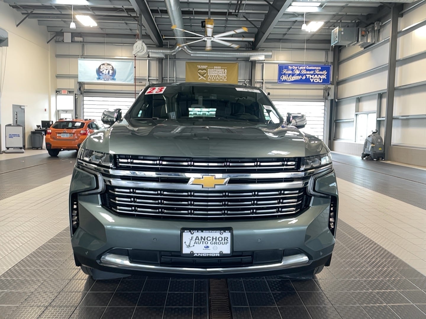 Used 2023 Chevrolet Suburban Premier with VIN 1GNSKFKD8PR336871 for sale in North Smithfield, RI