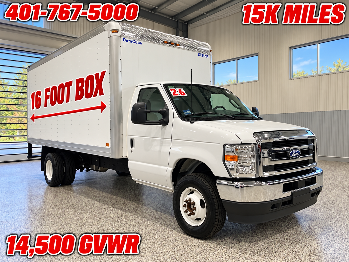 2026 Ford E-450 Cutaway BOX TRUCK BOX TRUCK near Providence