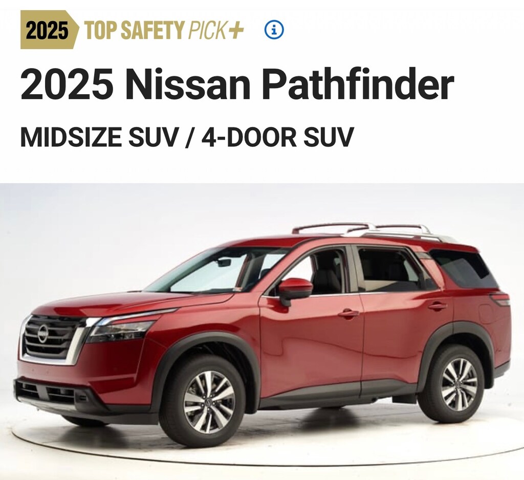 New 2025 Nissan Pathfinder PALTINUM SUV