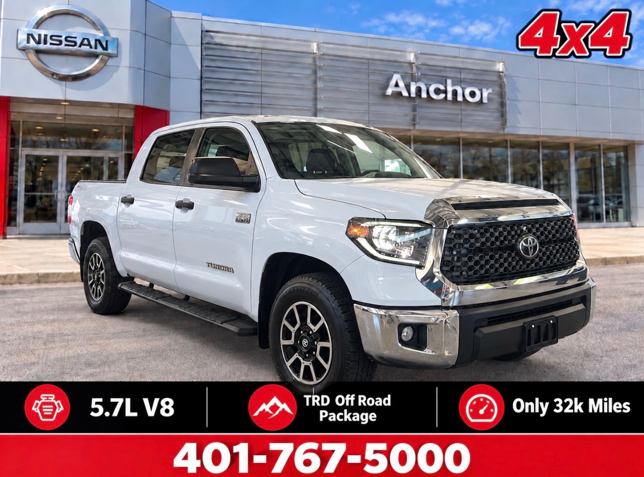 Used 2019 Toyota Tundra SR5 4X4 PICKUP