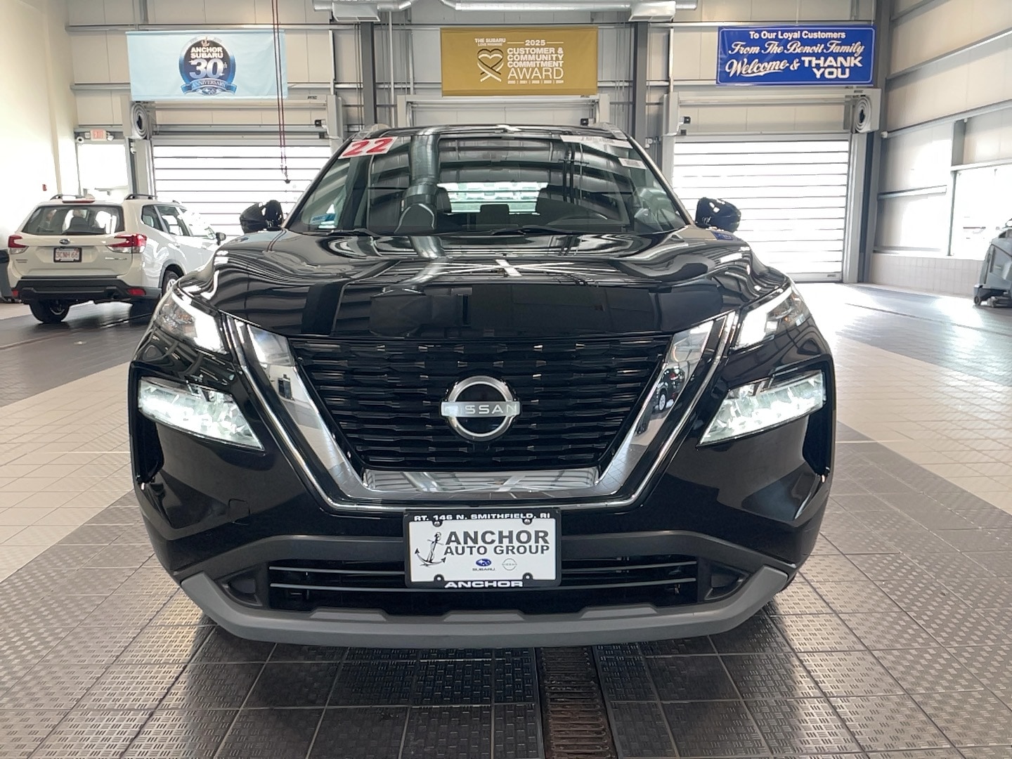 Used 2022 Nissan Rogue SV with VIN 5N1BT3BB0NC702417 for sale in North Smithfield, RI