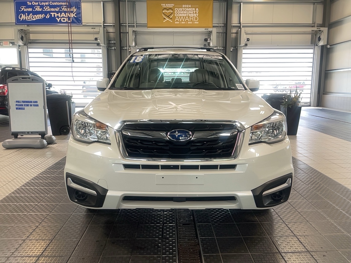 Used 2018 Subaru Forester Premium with VIN JF2SJAEC6JG576622 for sale in North Smithfield, RI