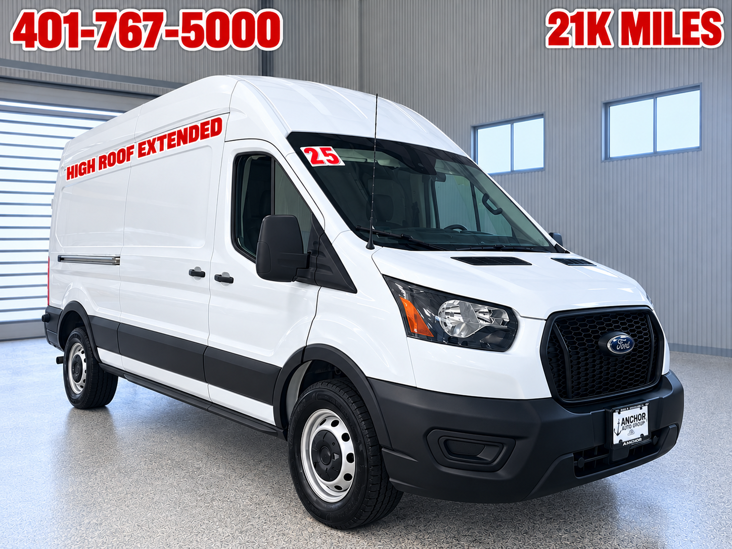 Used 2025 Ford Transit-250 Cargo HIGH ROOF EXTENDED VAN