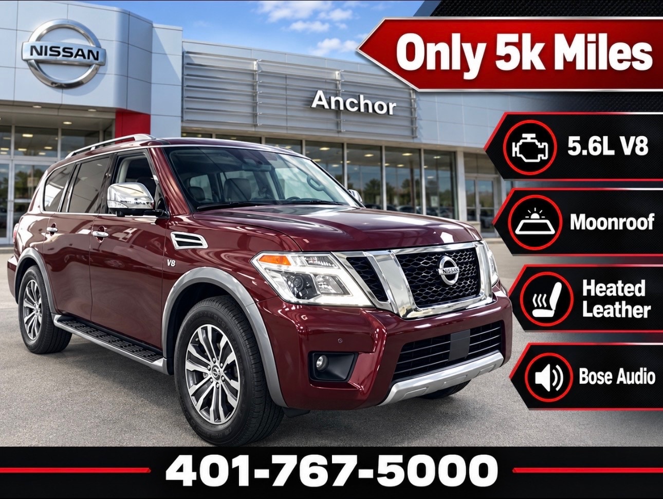 2017 Nissan Armada SUV 