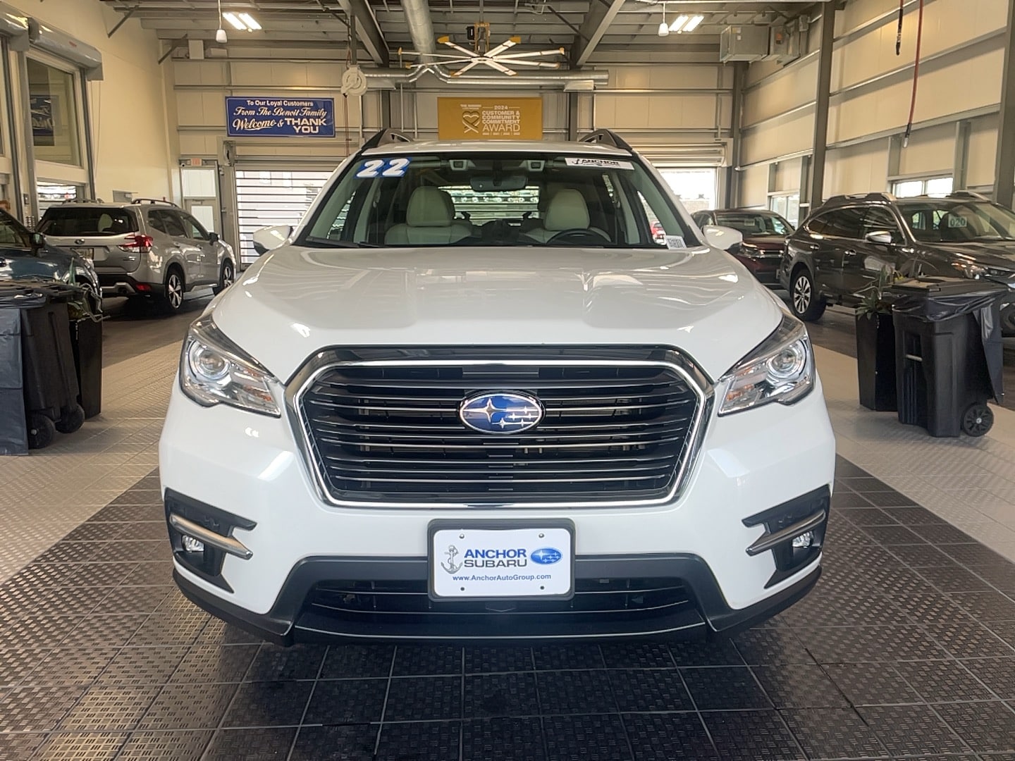 Used 2022 Subaru Ascent Limited with VIN 4S4WMAMD8N3417742 for sale in North Smithfield, RI