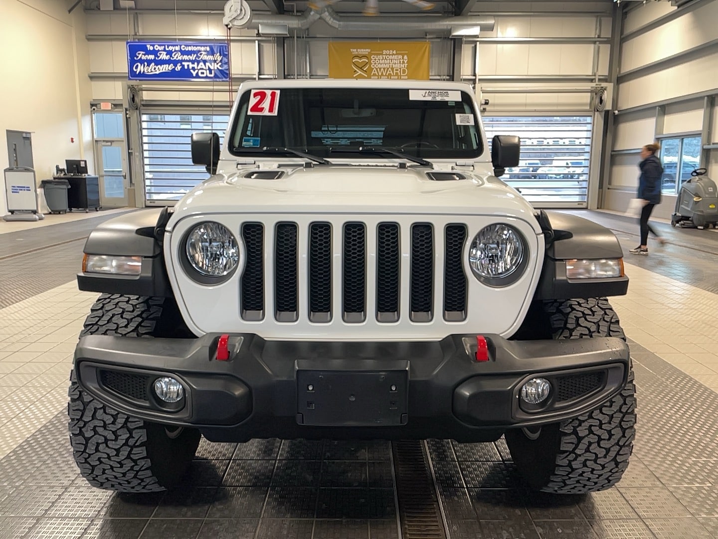 Used 2021 Jeep Wrangler Unlimited Rubicon with VIN 1C4JJXFG5MW838106 for sale in North Smithfield, RI