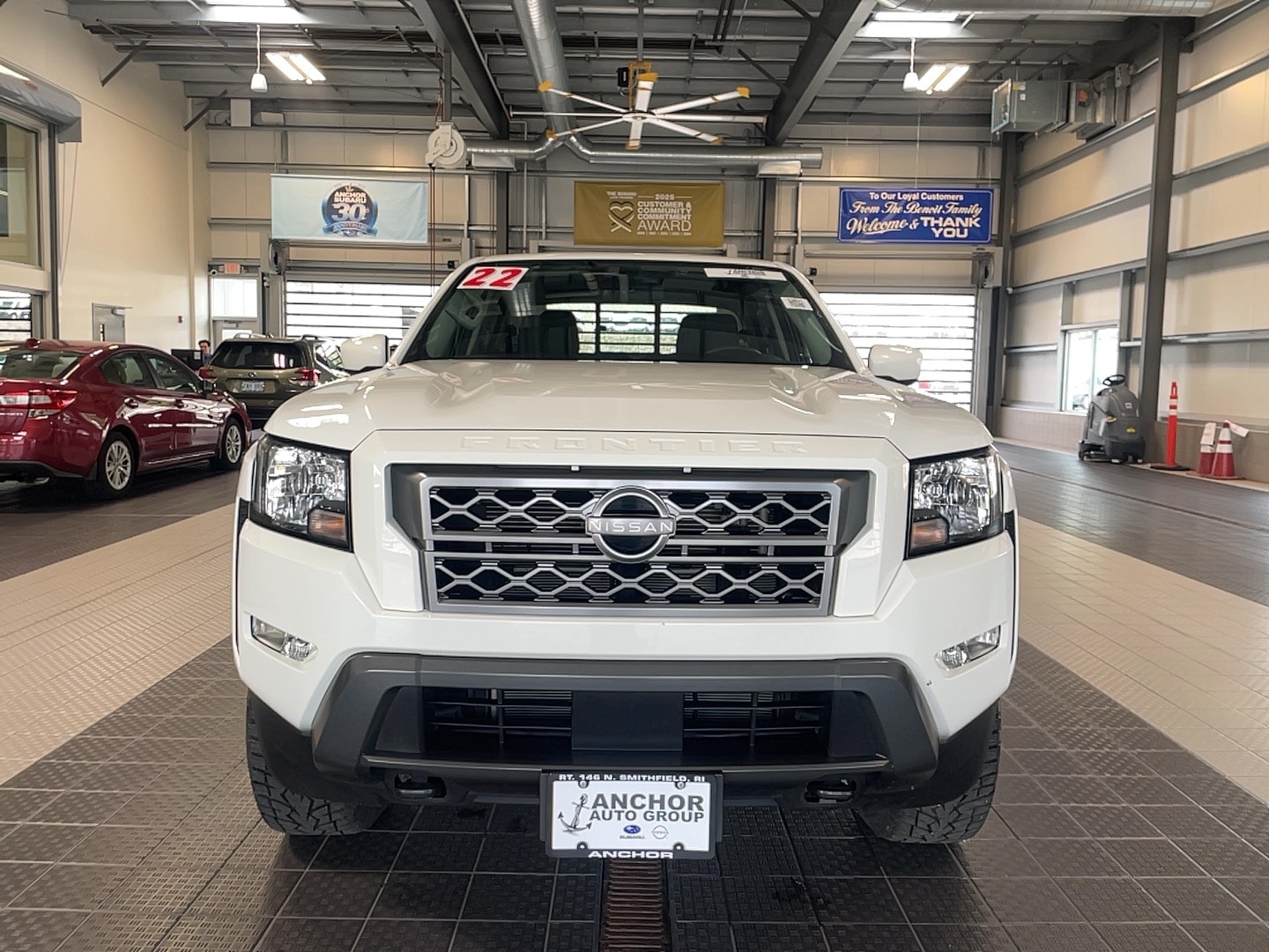 Used 2022 Nissan Frontier SV with VIN 1N6ED1FK8NN633328 for sale in North Smithfield, RI