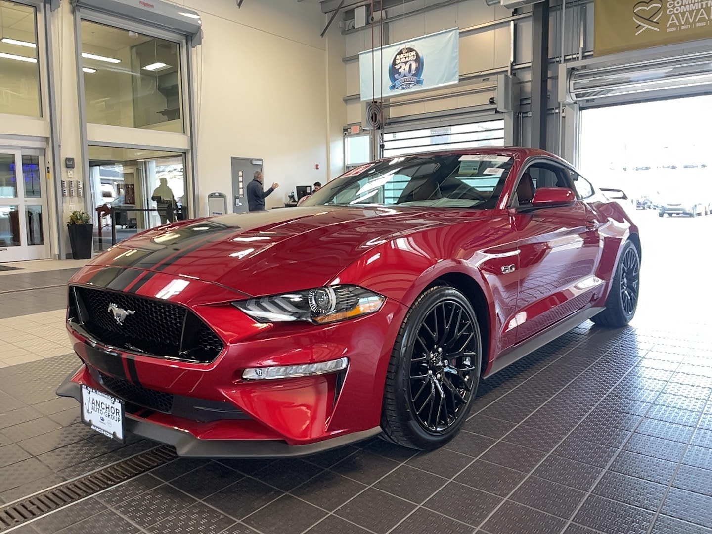 Used 2022 Ford Mustang GT Premium with VIN 1FA6P8CF4N5111929 for sale in North Smithfield, RI
