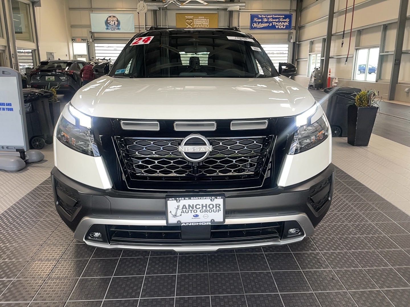 Used 2024 Nissan Pathfinder Rock Creek with VIN 5N1DR3BD8RC313314 for sale in North Smithfield, RI