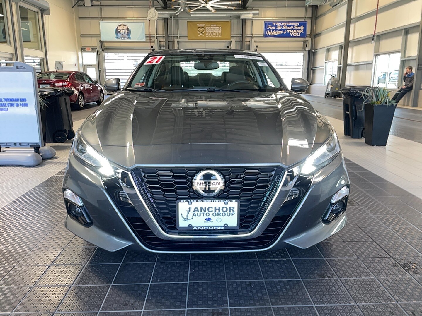 Used 2021 Nissan Altima Platinum with VIN 1N4BL4FW6MN374162 for sale in North Smithfield, RI