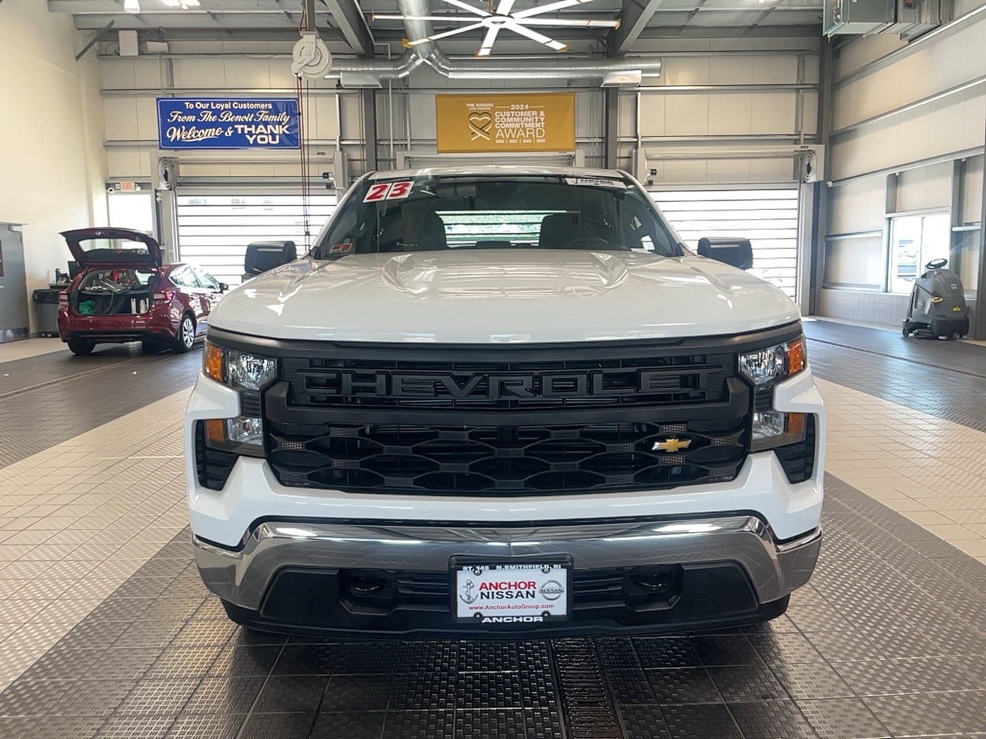 Used 2023 Chevrolet Silverado 1500 Work Truck with VIN 2GCUDAED7P1107195 for sale in North Smithfield, RI