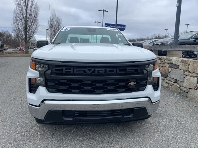 Used 2023 Chevrolet Silverado 1500 Work Truck with VIN 3GCNAAED4PG292262 for sale in North Smithfield, RI