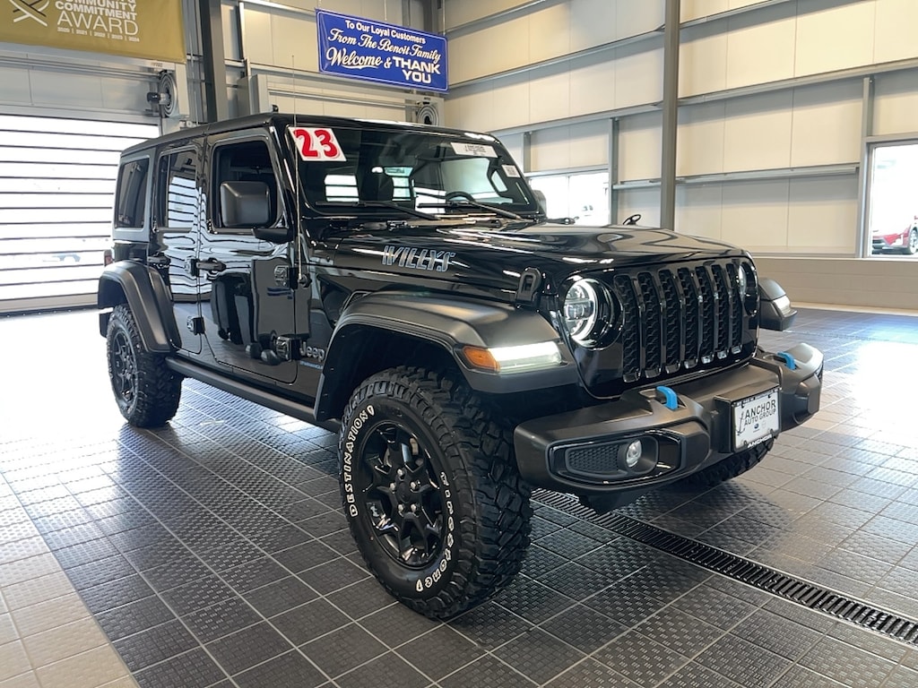 Used 2023 Jeep Wrangler 4xe WILLYS 4X4 SUV