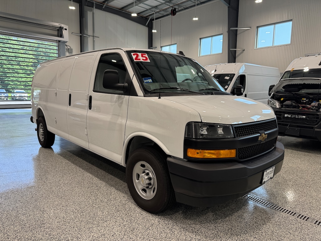 Used 2025 Chevrolet Express Cargo 3500 EXTENDED V8 VAN