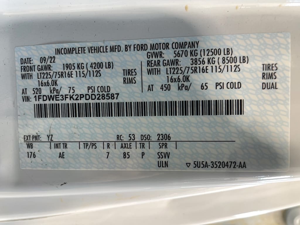Used 2023 Ford E-350 Cutaway BOX TRUCK BOX TRUCK