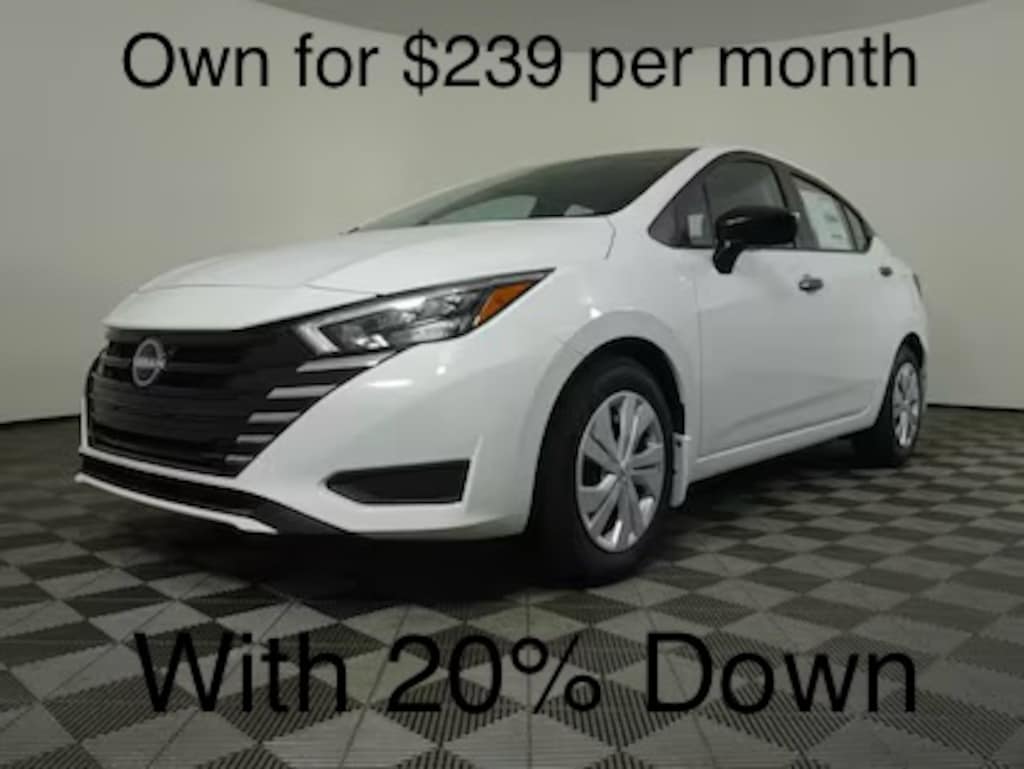 New 2025 Nissan Versa S Sedan