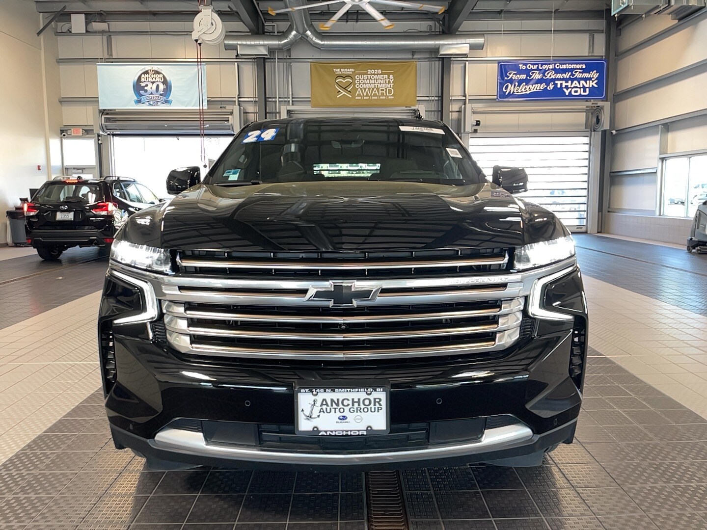 Used 2024 Chevrolet Suburban High Country with VIN 1GNSKGKL0RR236246 for sale in North Smithfield, RI