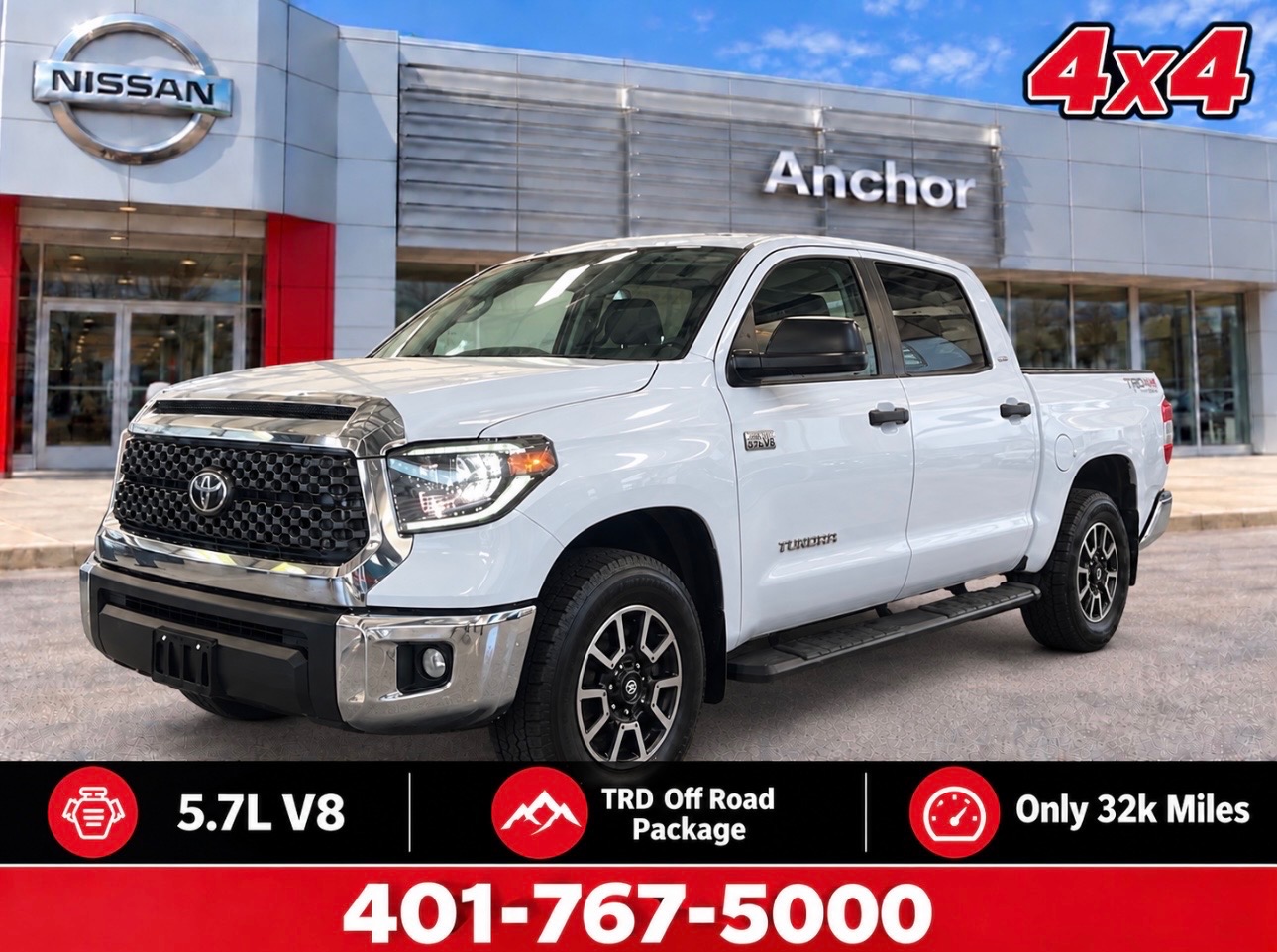 Used 2019 Toyota Tundra SR5 4X4 PICKUP