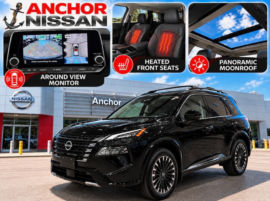New 2026 Nissan Rogue DARK ARMOR SUV