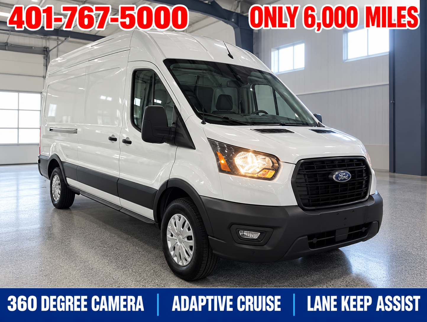 2022 Ford Transit-350 Cargo HIGH ROOF EXTENDED VAN near Providence