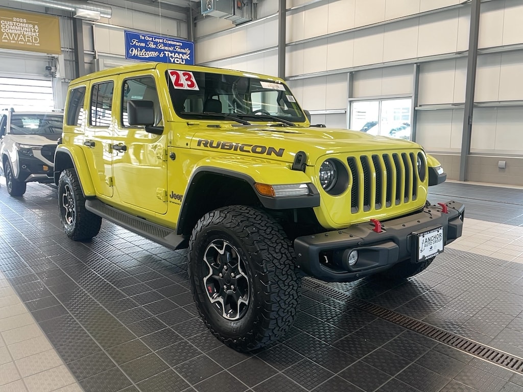 Used 2023 Jeep Wrangler Unlimited RUBICON 4X4 SUV
