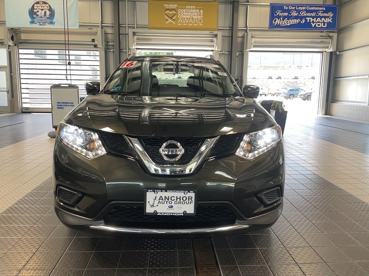 Used 2016 Nissan Rogue SV with VIN 5N1AT2MV4GC754259 for sale in North Smithfield, RI