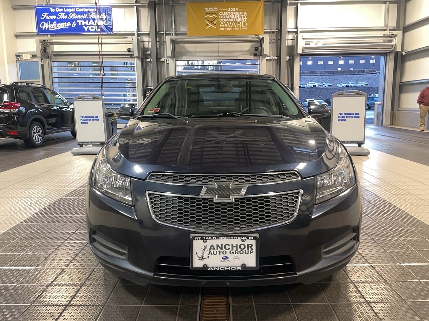 Used 2014 Chevrolet Cruze 1LT with VIN 1G1PC5SB7E7427233 for sale in North Smithfield, RI