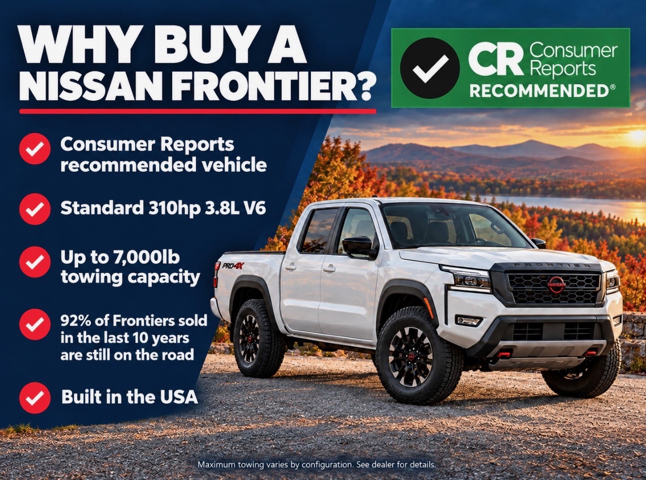 New 2026 Nissan Frontier S Truck King Cab