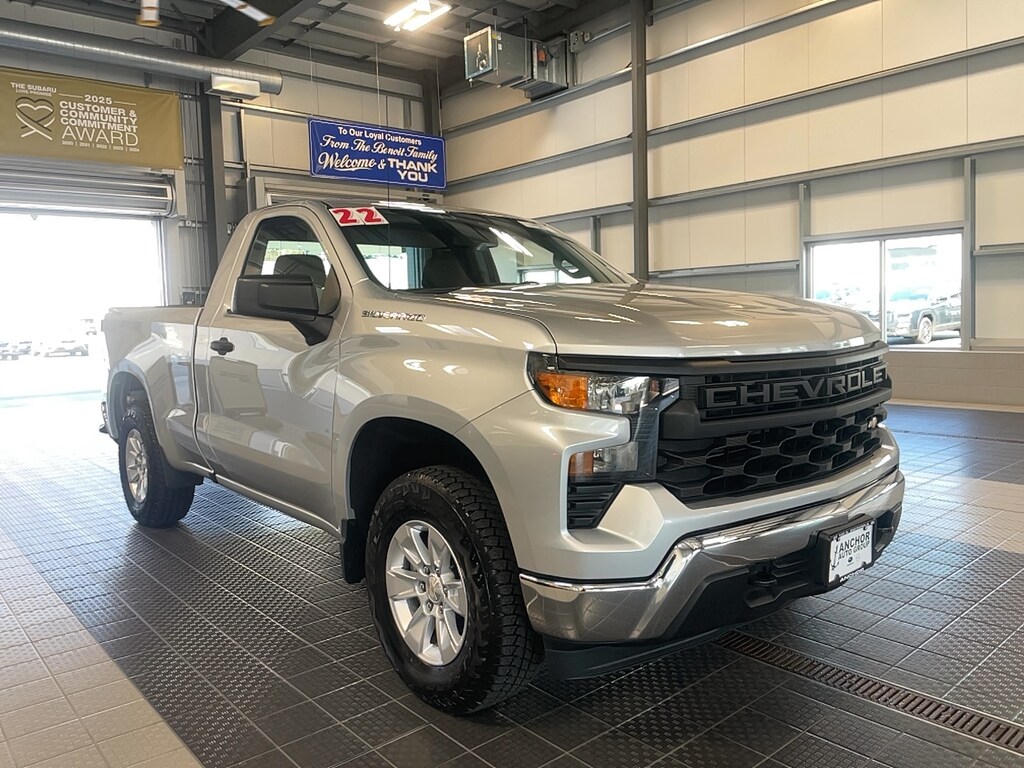 Used 2022 Chevrolet Silverado 1500 Work Truck Truck Regular Cab