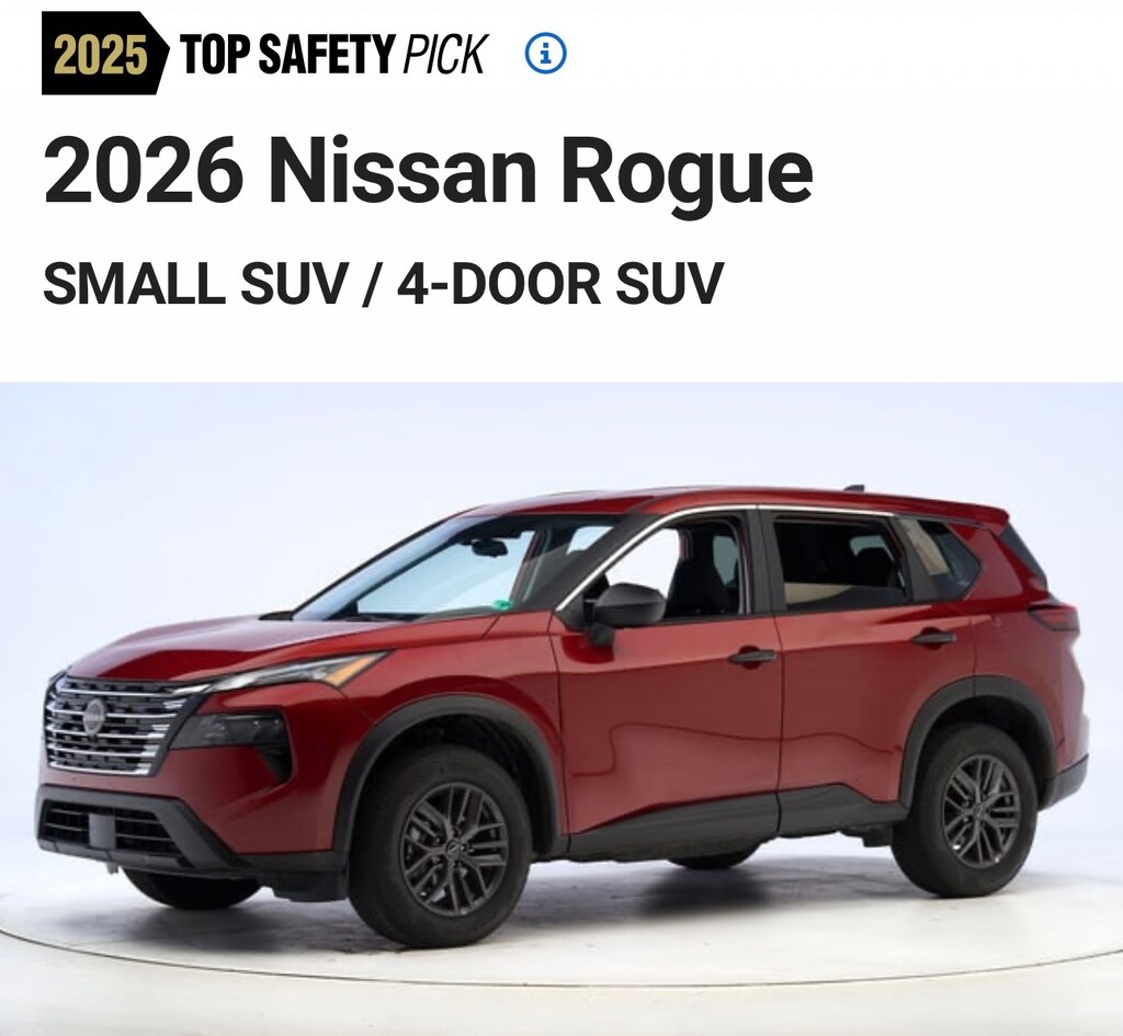 New 2026 Nissan Rogue SV PREMIUM SUV