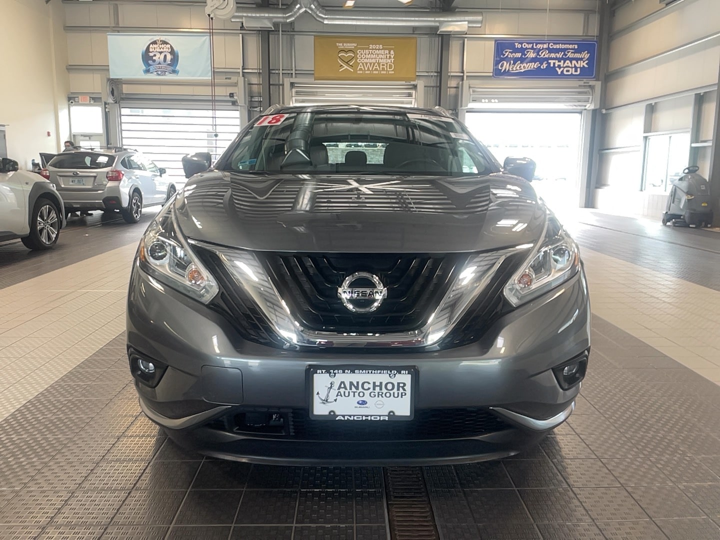Used 2018 Nissan Murano Platinum with VIN 5N1AZ2MH1JN117205 for sale in North Smithfield, RI