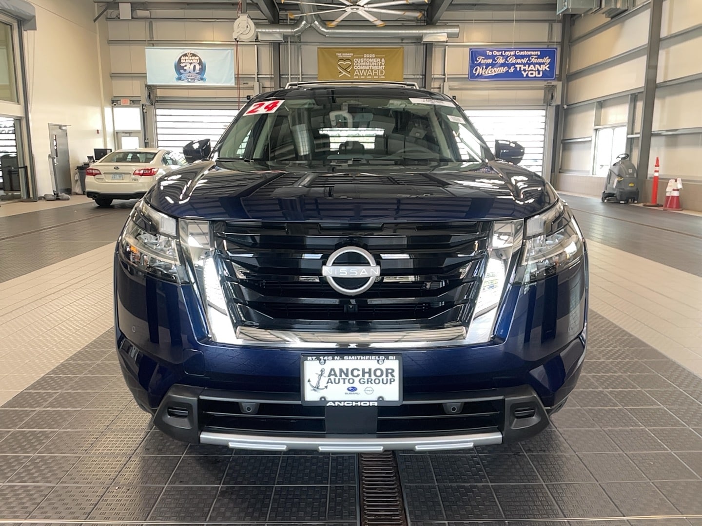 Used 2024 Nissan Pathfinder Platinum with VIN 5N1DR3DJ3RC306712 for sale in North Smithfield, RI