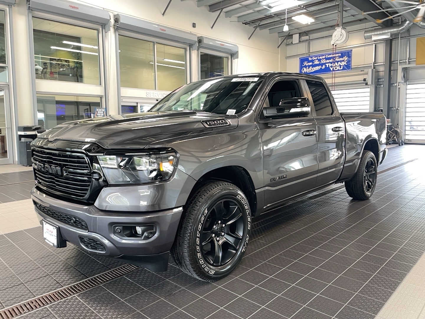 Used 2021 RAM Ram 1500 Pickup Big Horn/Lone Star with VIN 1C6RRFBG9MN683990 for sale in North Smithfield, RI