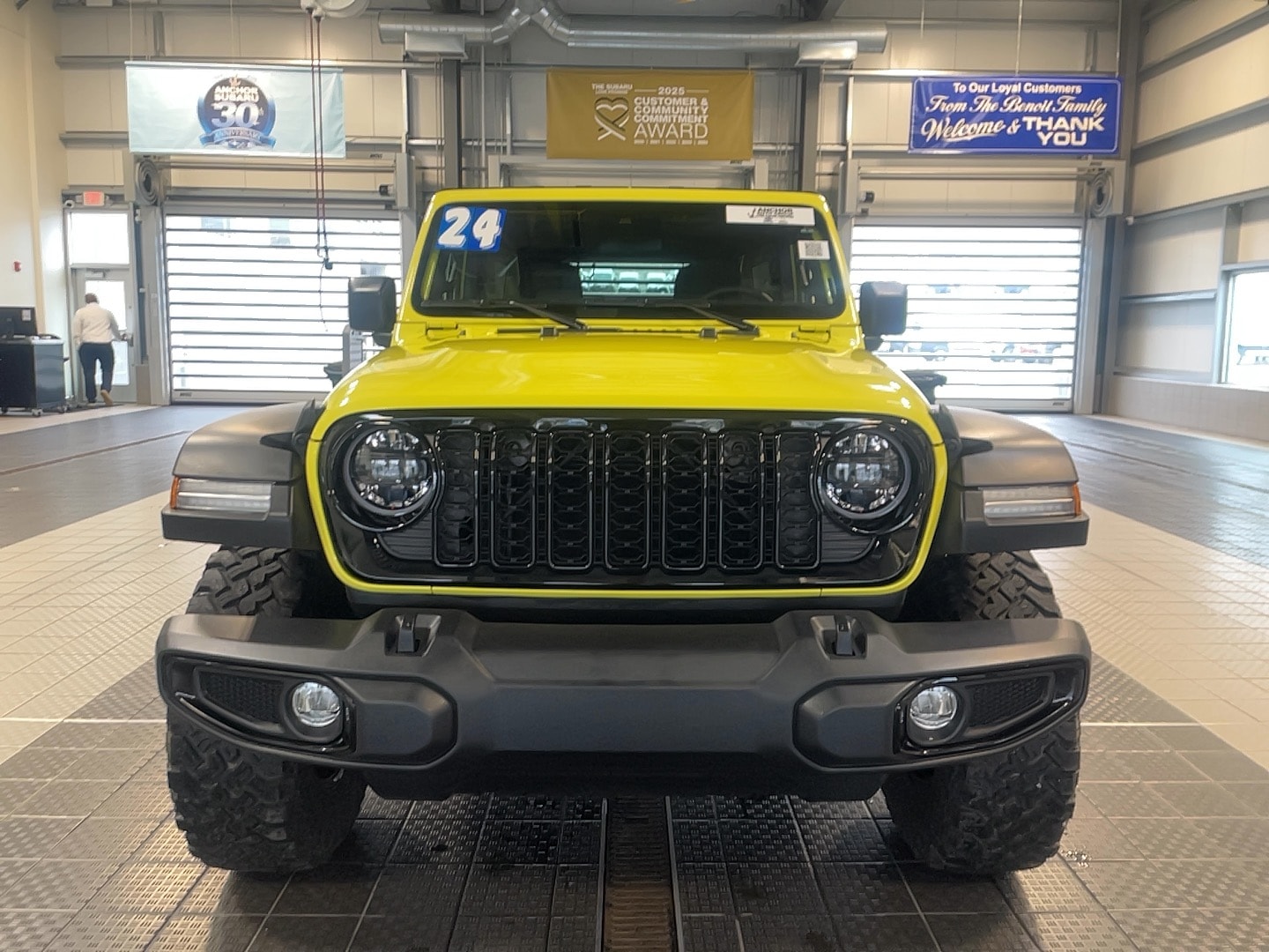 Used 2024 Jeep Wrangler 4-Door Willys with VIN 1C4PJXDG4RW269026 for sale in North Smithfield, RI