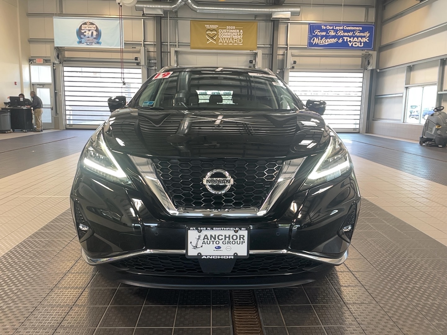 Used 2019 Nissan Murano SL with VIN 5N1AZ2MS1KN140724 for sale in North Smithfield, RI